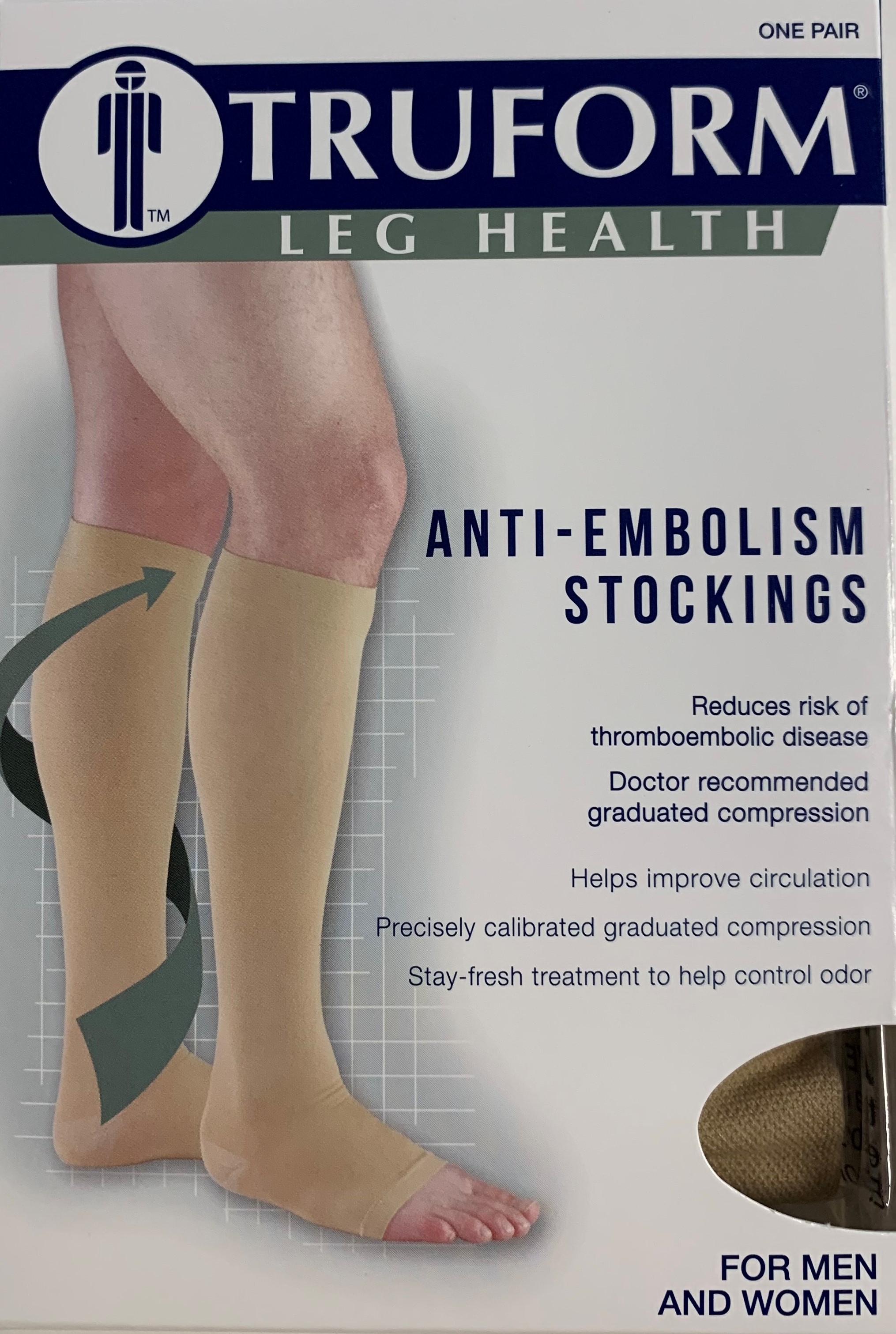 0808BG-S BELOW KNEE OPEN TOE - BEIGE - SMALL 0808BG-S BELOW KNEE OPEN TOE - BEIGE - SMALL