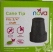 10018BK Nova Replacement Cane Tip package 10018BK Nova Replacement Cane Tip package