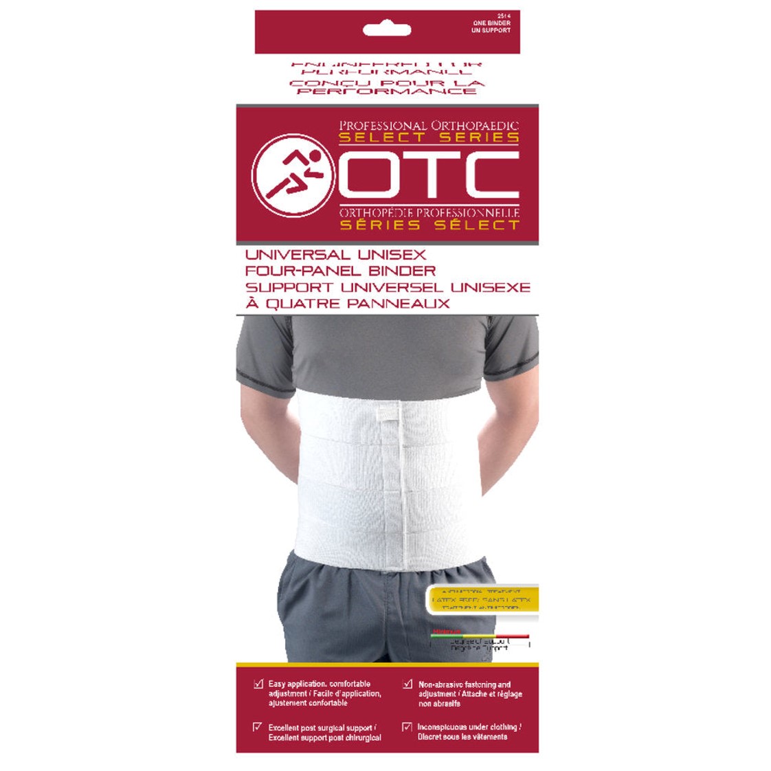 2514 M OTC Universal Four Panel Binder Medium