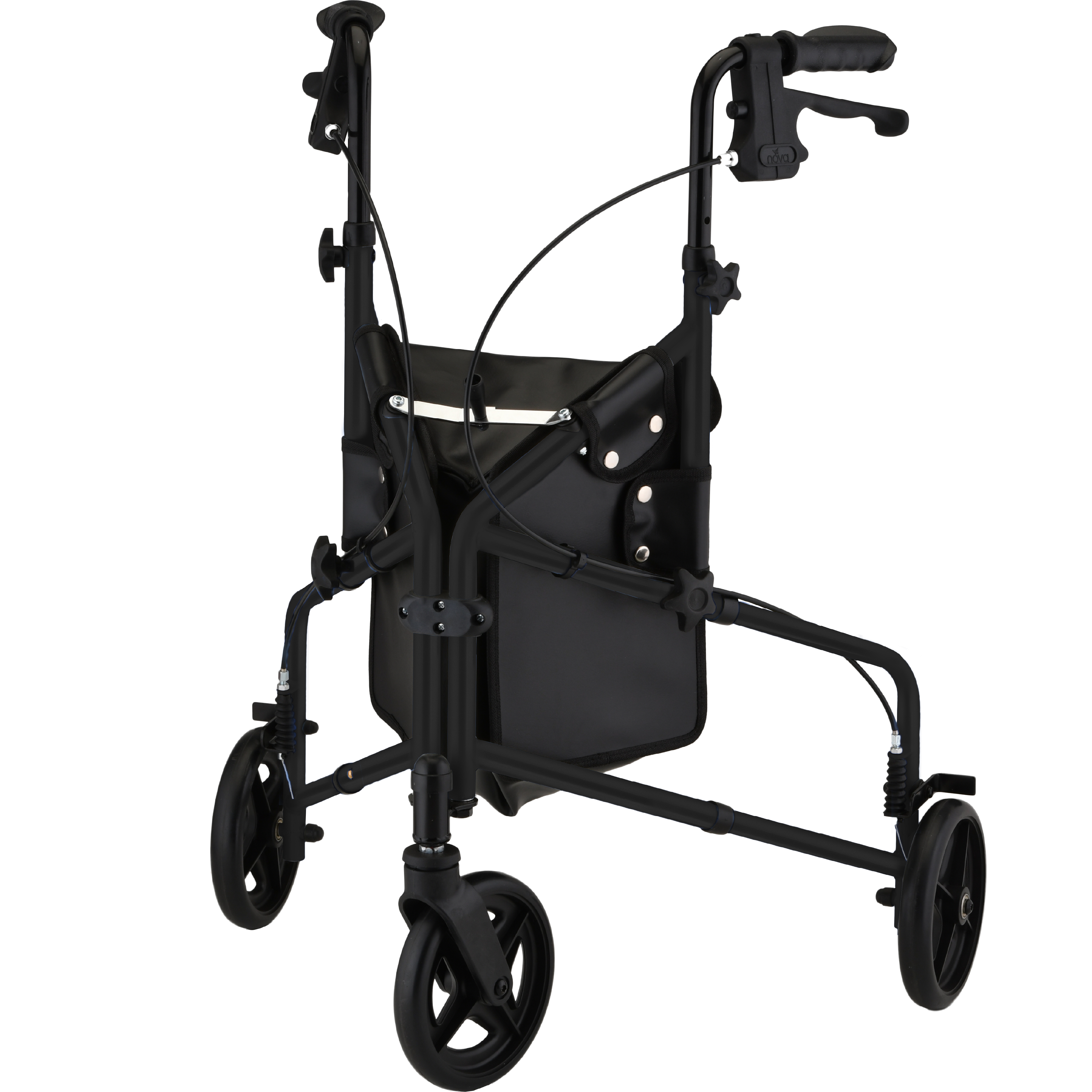 4903BK Nova Active 3 Wheel Rollator Black 4903BK Nova Active 3 Wheel Rollator Black