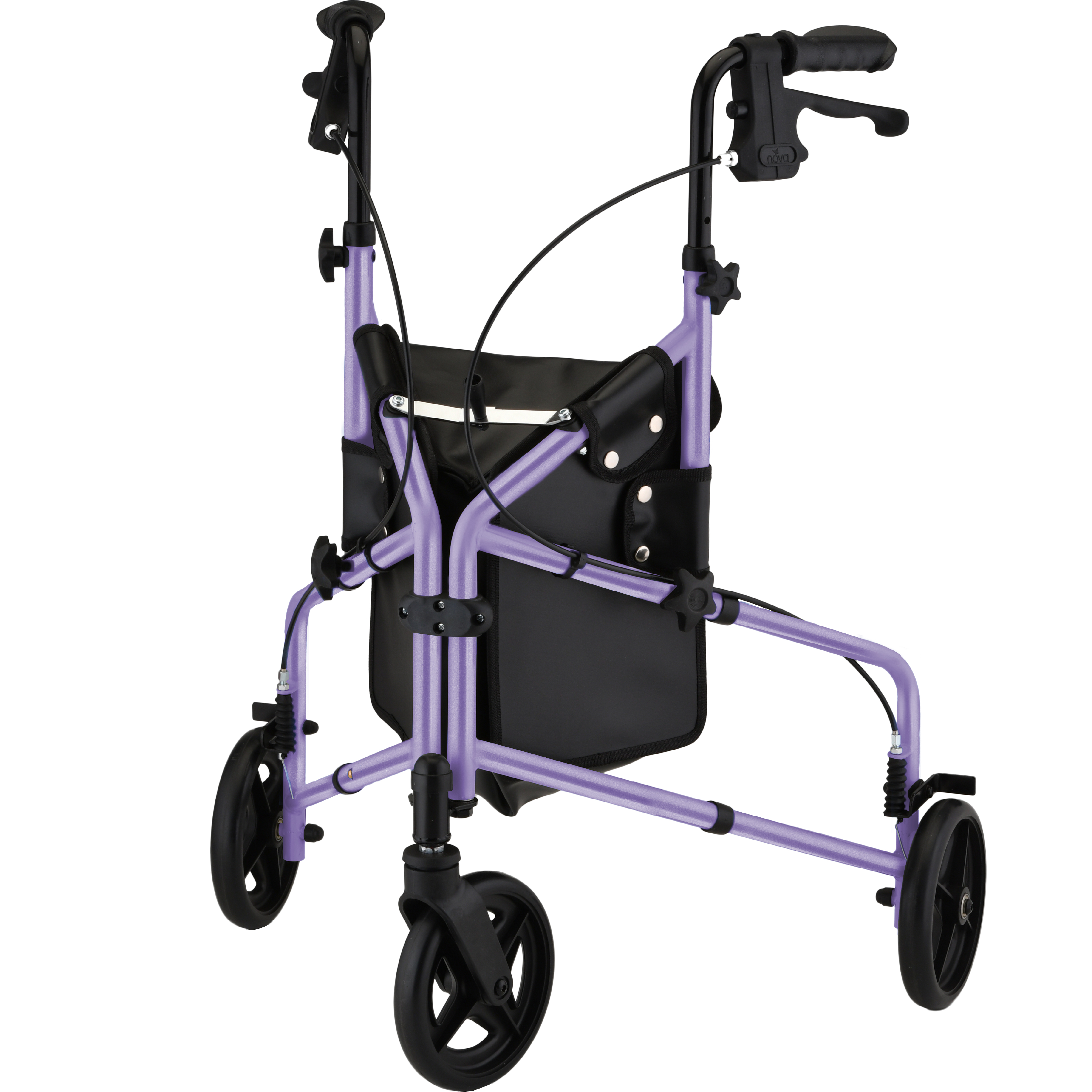 4903PL Nova Active 3 Wheel Rollator Purple 4903PL Nova Active 3 Wheel Rollator Purple