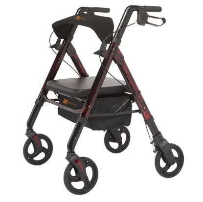 850ULR Rhythm Healtcare Bariatric 4 wheel rollator Laser Red 850ULR Rhythm Healtcare Bariatric 4 wheel rollator Laser Red