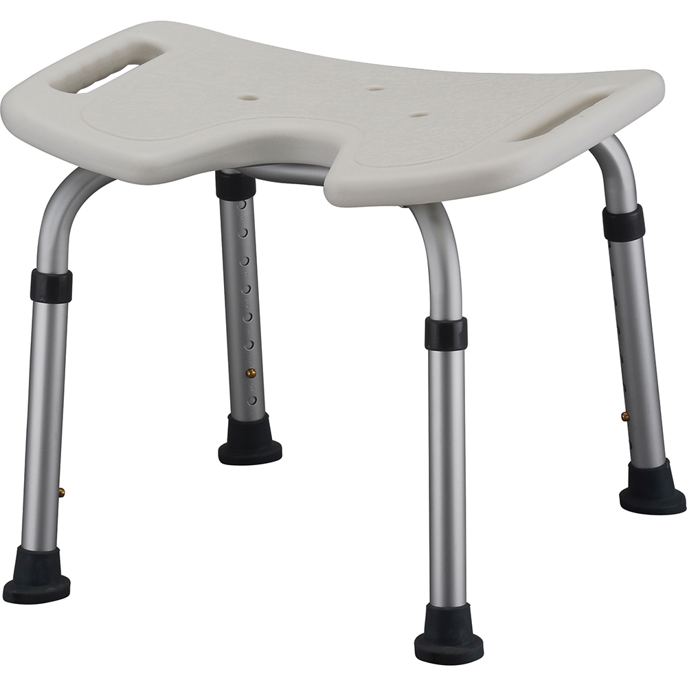 9050 Nova Shower Chair with Hygienic U Shape Cutout front