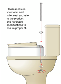 B5082 Toilet Seat Riser Installation B5082 Toilet Seat Riser Installation