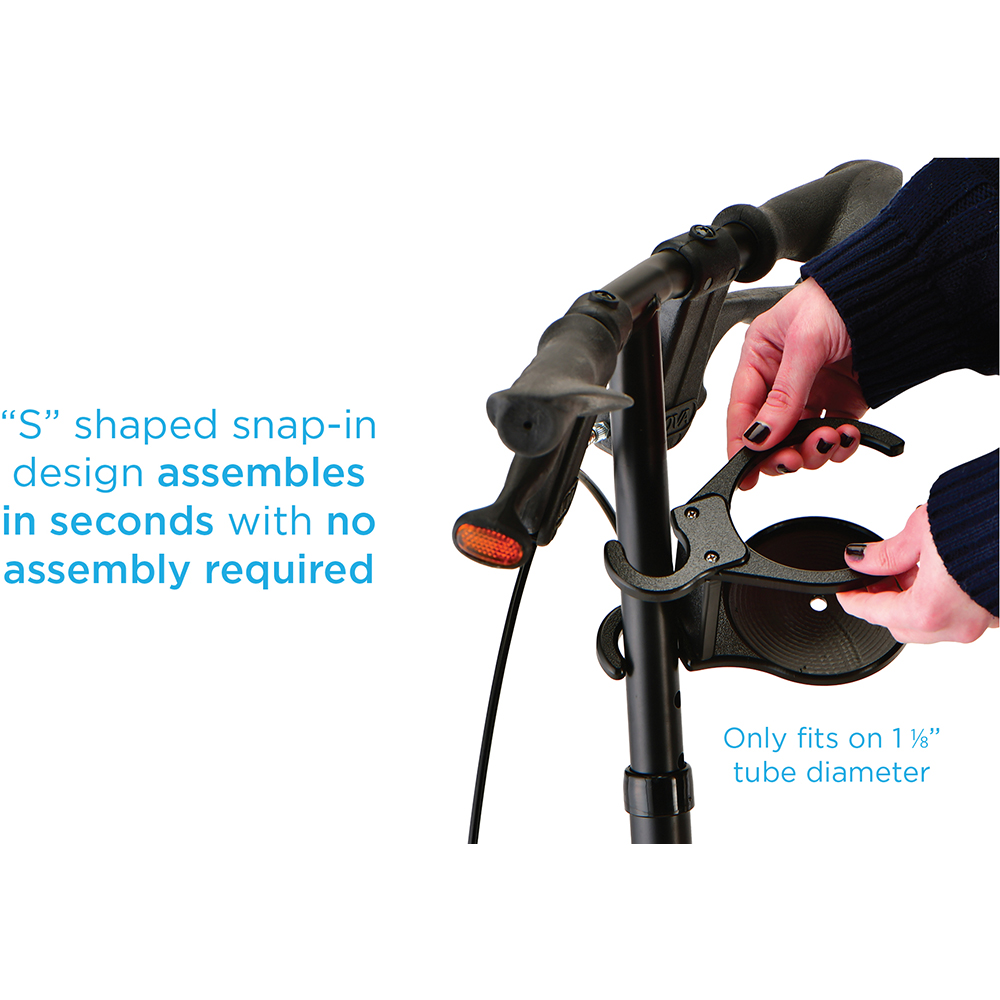 CH-3500 Nova Cup Holder Knee Walker infographic fit CH-3500 Nova Cup Holder Knee Walker infographic fit