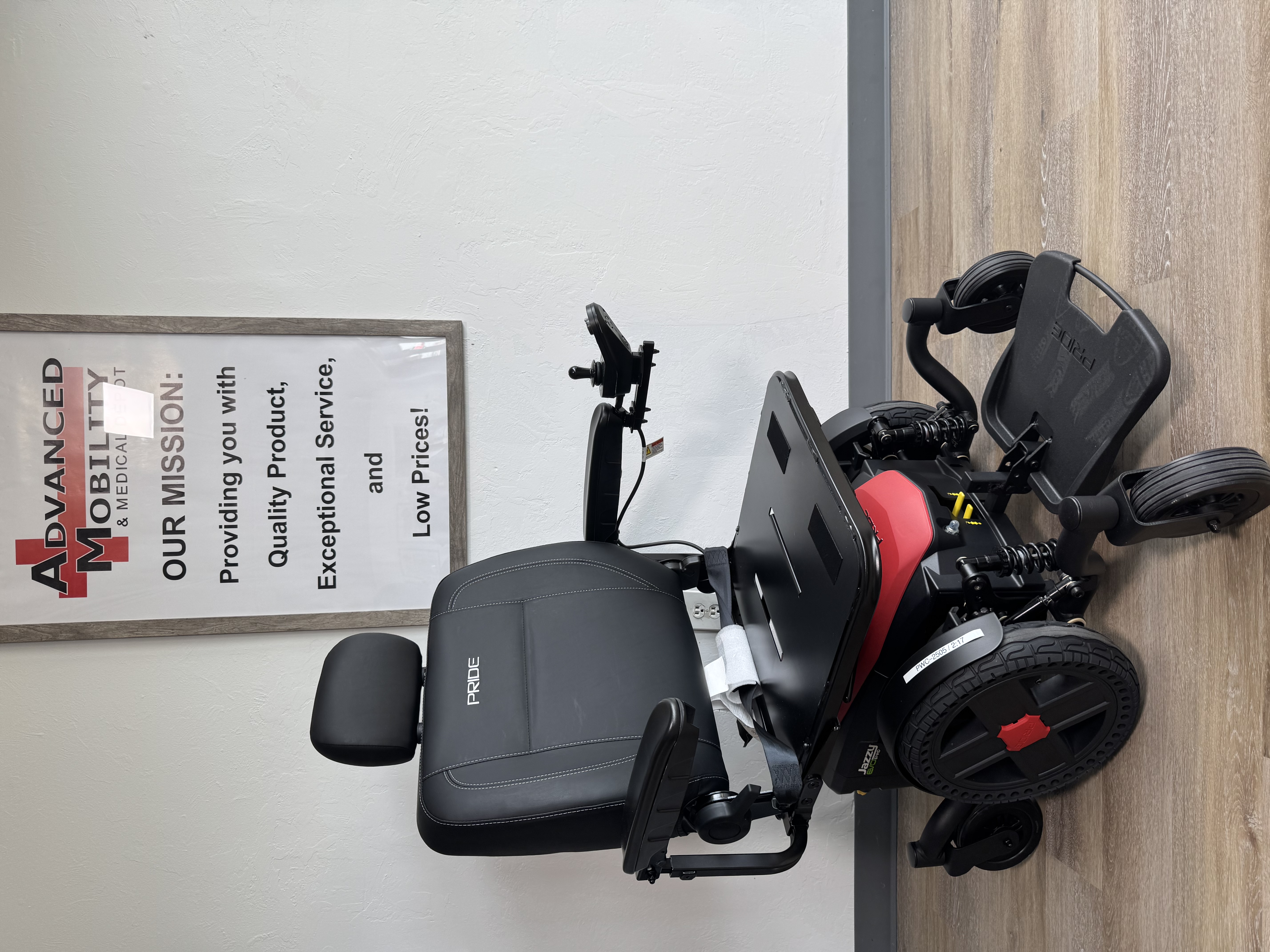 Jazzy EVO 614 HD PWC-2505 Serial Number JG305225006ZL0 Jazzy EVO 614 HD Power Wheelchair