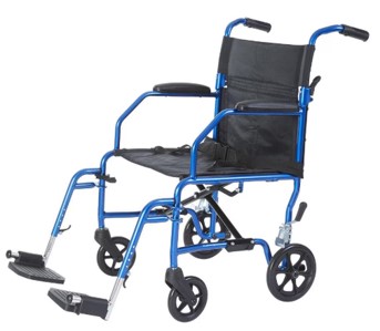 L2419BL Rhythm Healthcare Super Lite 19 inch Aluminum Companion Chair Blue L2419BL Rhythm Healthcare Super Lite 19 inch Aluminum Companion Chair Blue