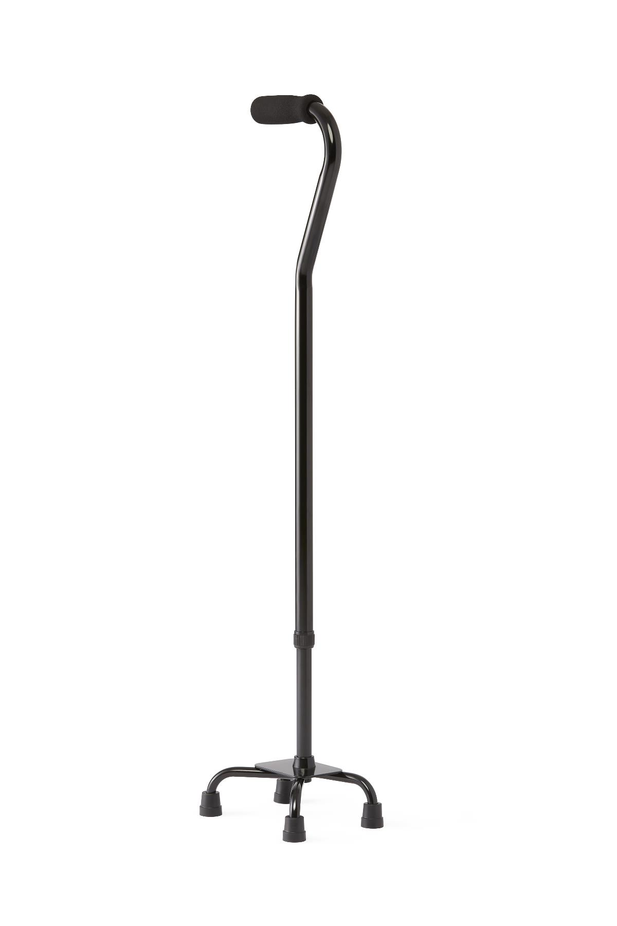 MDS86222H1 QUAD CANE SMALL BASE quad walking cane for balance