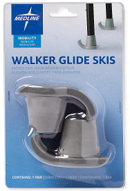 MDSRUBSKI Medline Walker Glide Skis packaging MDSRUBSKI Medline Walker Glide Skis packaging