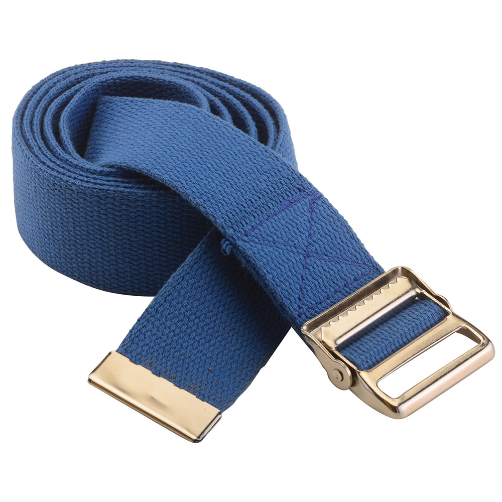 PA-1035 NOVA Gait Belt 72in Metal Buckle Blue PA-1035 NOVA Gait Belt 72in Metal Buckle Blue