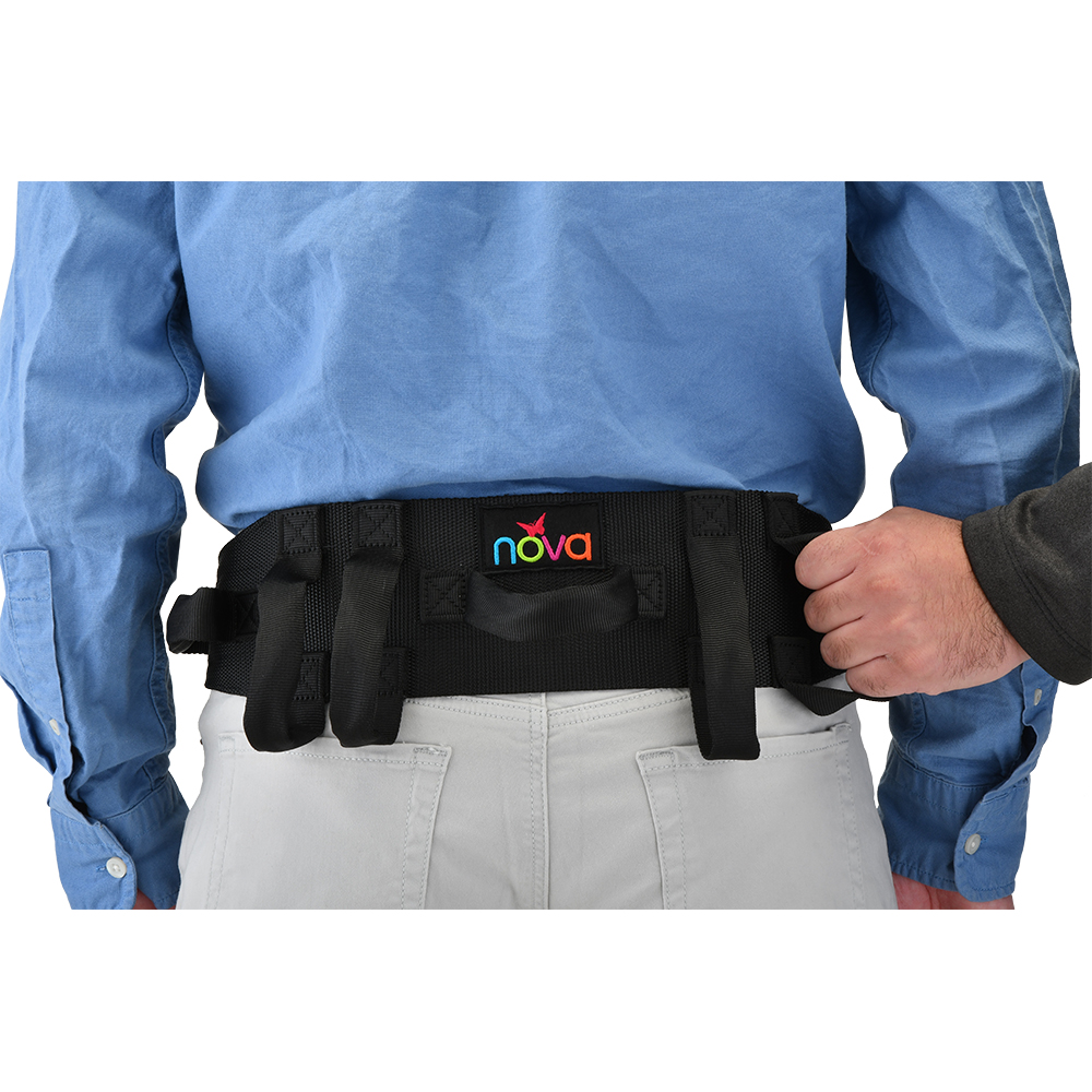 PA-1042 NOVA Gait Belt with Handles in use