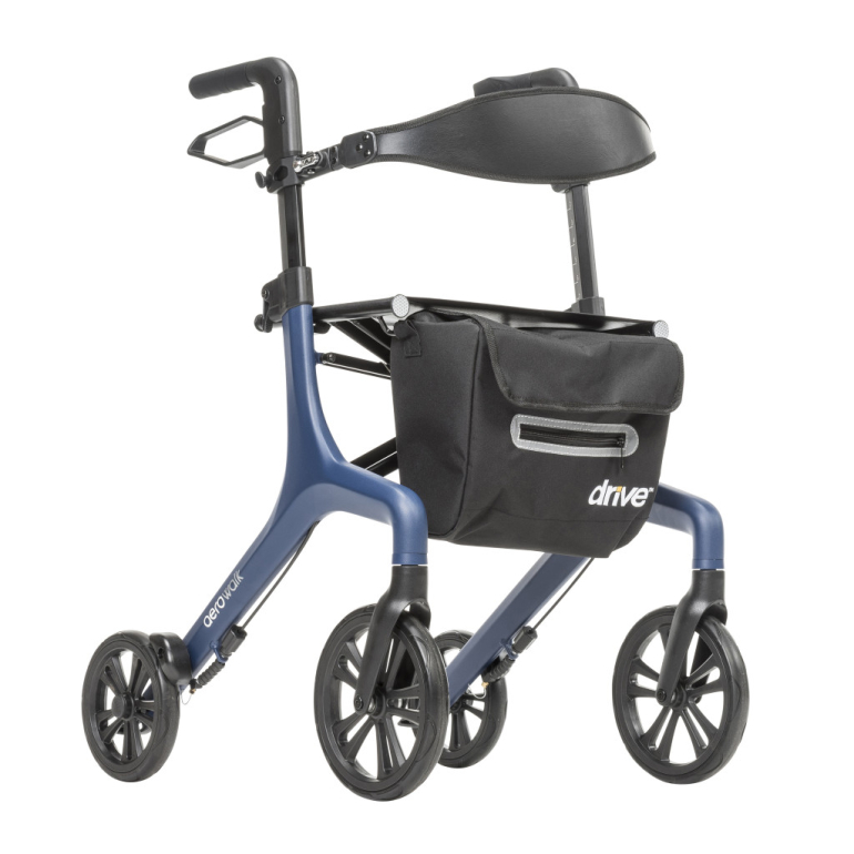 10277BL Aerowalk Ultra Lite Rollator Blue