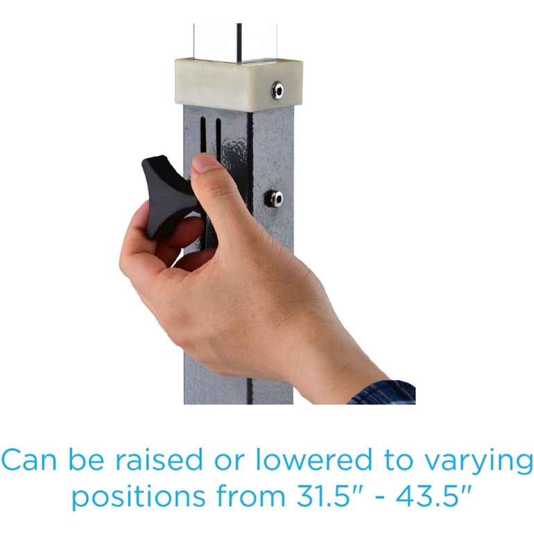 6071 Nova Overbed Table Tilt Top Lever