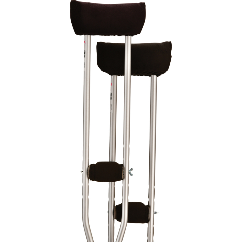 7013-R Crutch Cover Set Microfiber