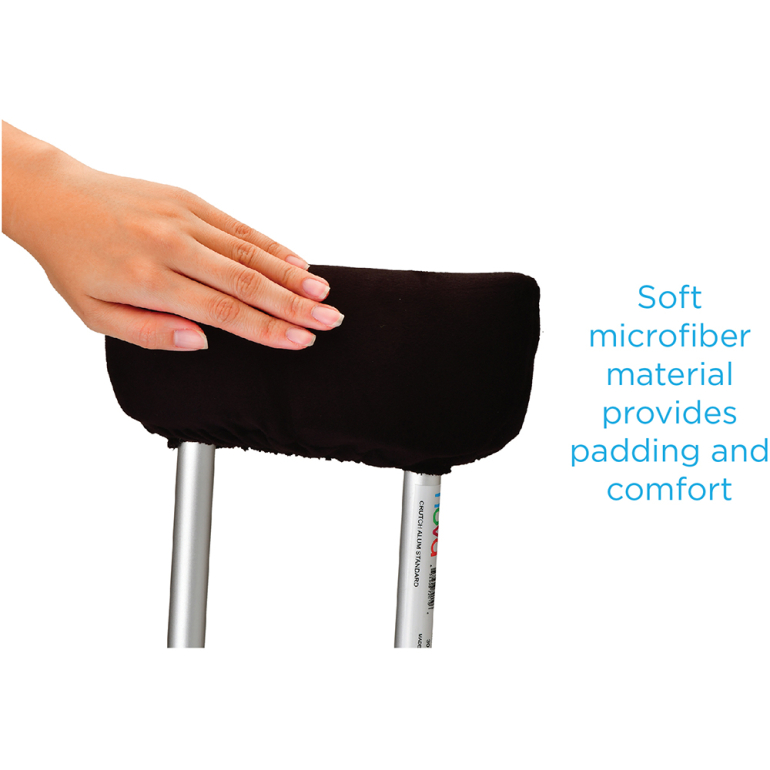 7013-R Crutch Cover Set Microfiber info 1
