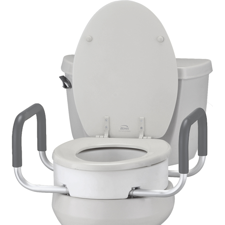 8344 Nova Toilet Seat Riser Standard with Arms