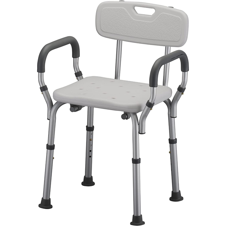 9026 Nova Shower Chair with Back and Arms