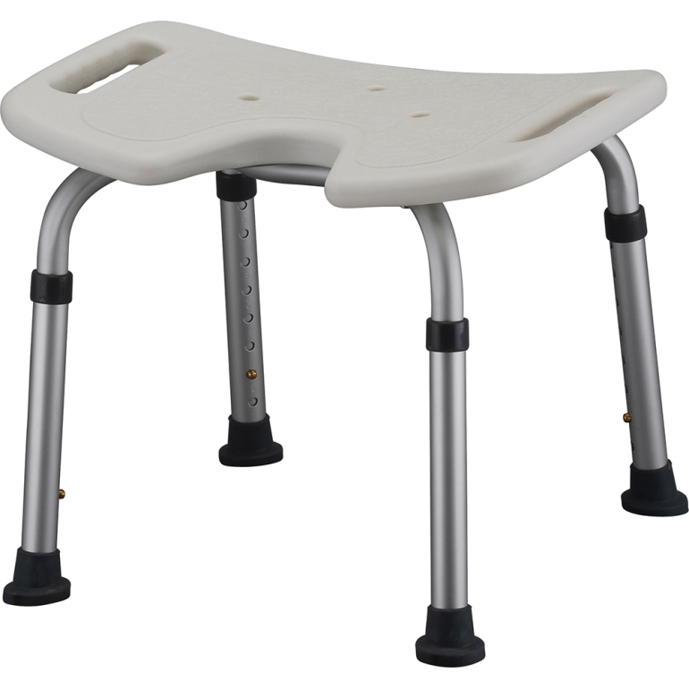 9050 Nova Shower Chair with Hygienic U Shape Cutout front