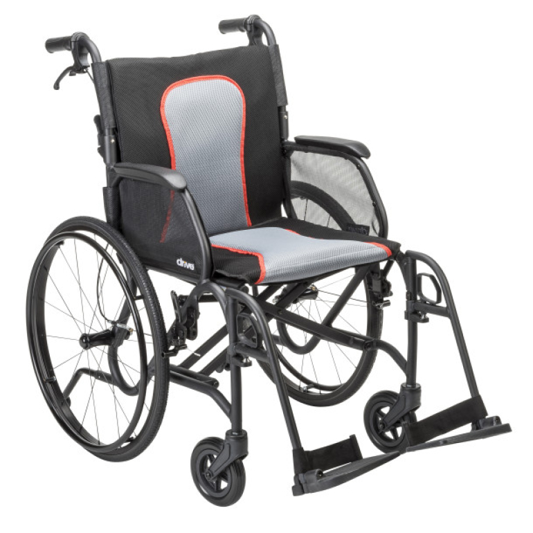 AF18FDABK-SF Drive AeroFly wheelchair