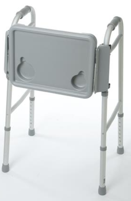 G07850M Folding Walker Tray Folding on Walker folded position