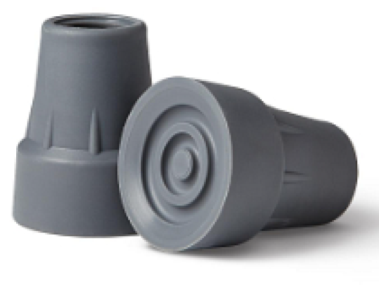 MDS8022RRW Medline Replacement Crutch Tip Gray