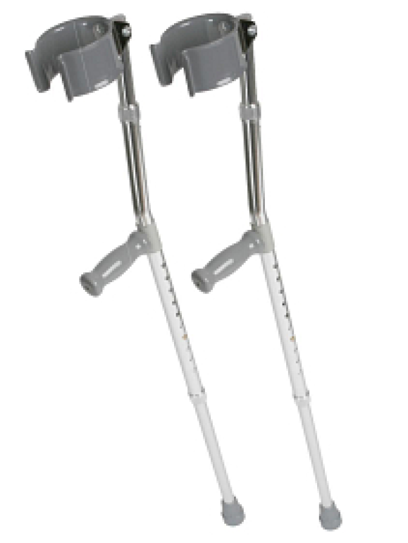 MDS805160 Medline Forearm Crutches Tall
