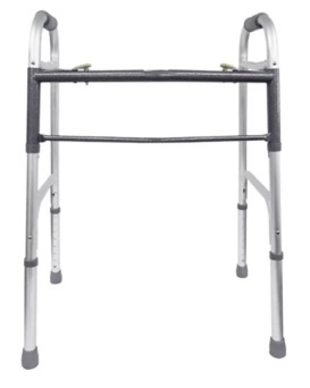 P1500 Bariatric Two Button Folding Medical Walker