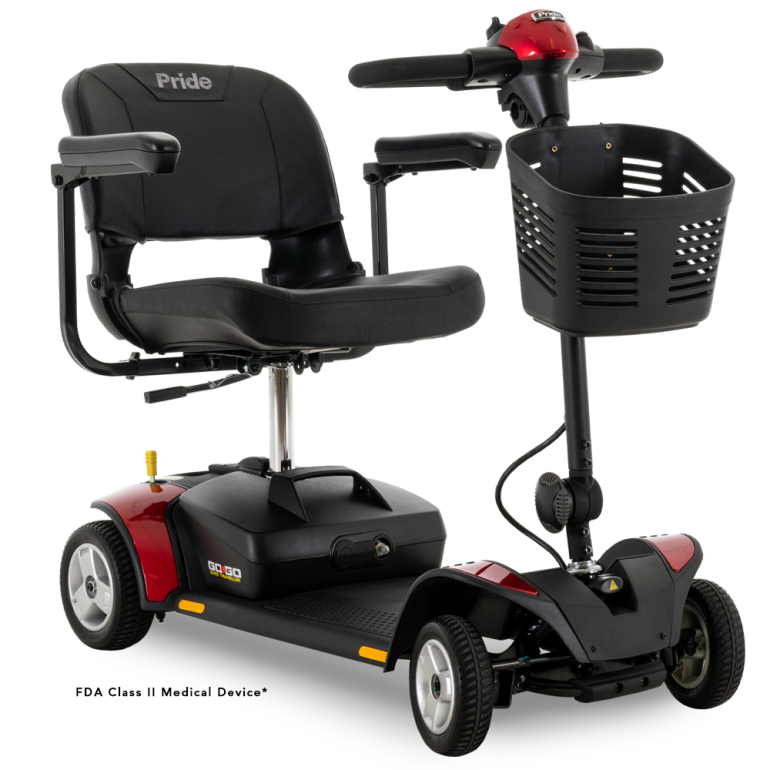 Rent GoGo Elite Traveller 4 Wheel power scooter