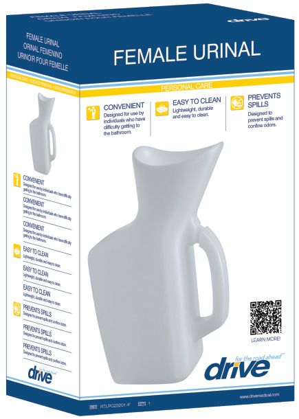 RTLPC23201-F Drive Female Urinal Bottle RTLPC23201-F Drive Female Urinal Bottle