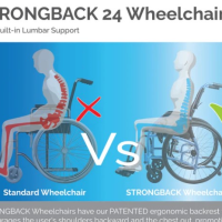 Strongback 24 Wheelchair Lumbar Support 2 thumbnail
