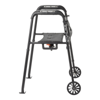 MD30100BK Drive Air Go Walker Onyx side view thumbnail