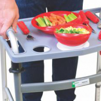 W1617 Deluxe Walker Tray on Walker thumbnail W1617 Essential Deluxe Walker Tray thumbnail