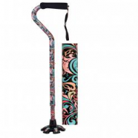 W1343C Couture Designer Offset Fashion Cane with Matching Super BigFoot Tip thumbnail W1343C Essential Couture Designer Offset Fashion Cane with Matching Super BigFoot Tip thumbnail