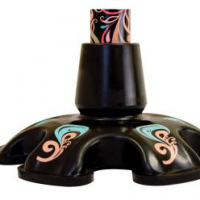 W1343C Couture Designer Offset Fashion Cane Super BigFoot Tip thumbnail W1343C Essential Couture Designer Offset Fashion Cane Super BigFoot Tip thumbnail