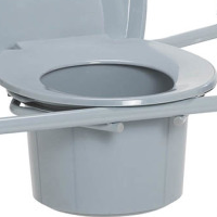 11117N Bariatric Folding Commode thumbnail 11117N Bariatric Folding Commode thumbnail