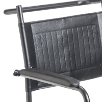 11120SV-1F Upholstered Drop Arm Wheeled Commode 1 thumbnail 11120SV-1F Upholstered Drop Arm Wheeled Commode 1 thumbnail