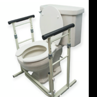 B5041 Free Standing Toilet Safety Rails thumbnail