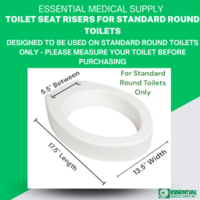 B5080 Toilet Seat Standard Dimensions thumbnail