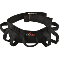 PA-1042 NOVA Gait Belt with Handles Black thumbnail