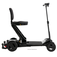 SC25M Pride GoGo Carbon Folding Travel Scooter Side view thumbnail