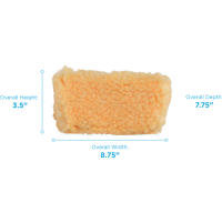 7012-R Crutch Cover Set Fleece info graphic 3 thumbnail