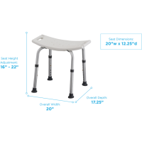 9010 Nova Shower Chair Dimensions thumbnail 9010 Nova Shower Chair Dimensions thumbnail
