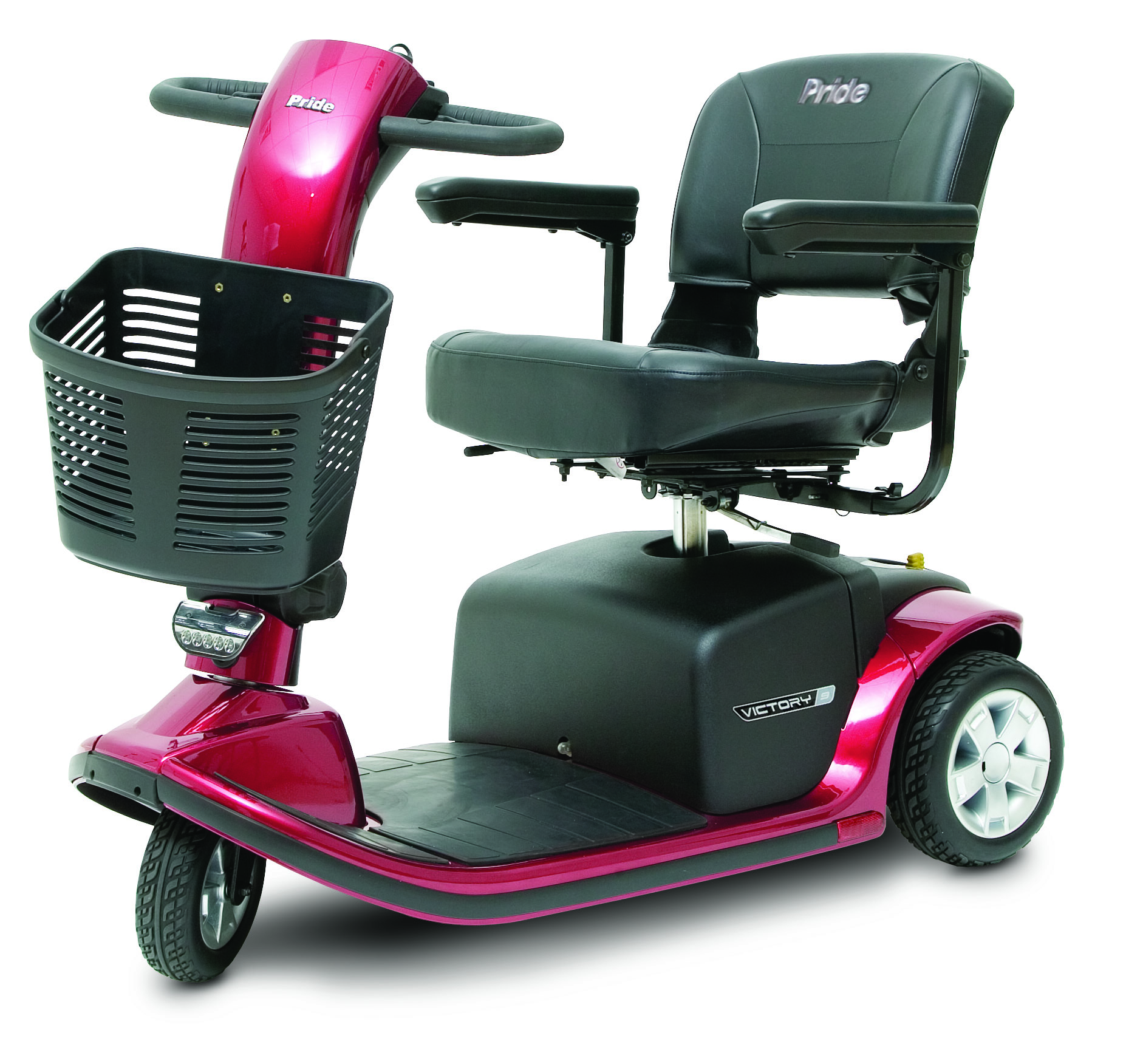 Victory9-CandyAppleRed-3Wheel-LEFT-9-15