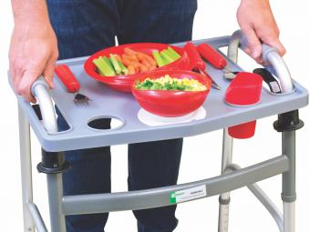 W1617 Deluxe Walker Tray on Walker W1617 Essential Deluxe Walker Tray